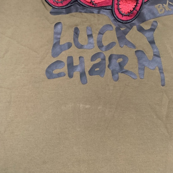 BKYS - Black Keys Lucky Charm Tee Patch Olive Burgundy - Picture 2 of 12